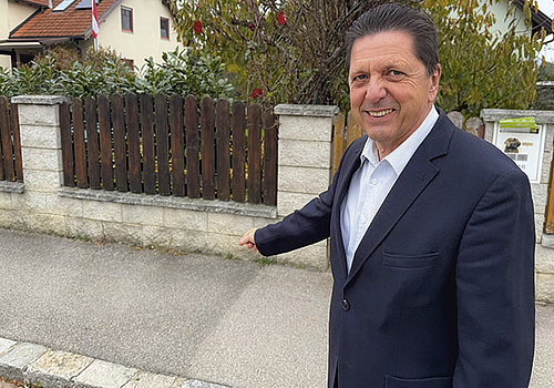 Gehsteigsanierung nach Glasfaserarbeiten