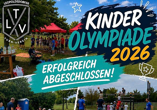 Spiel, Spaß und sportlicher Ehrgeiz bei der Kinderolympiade