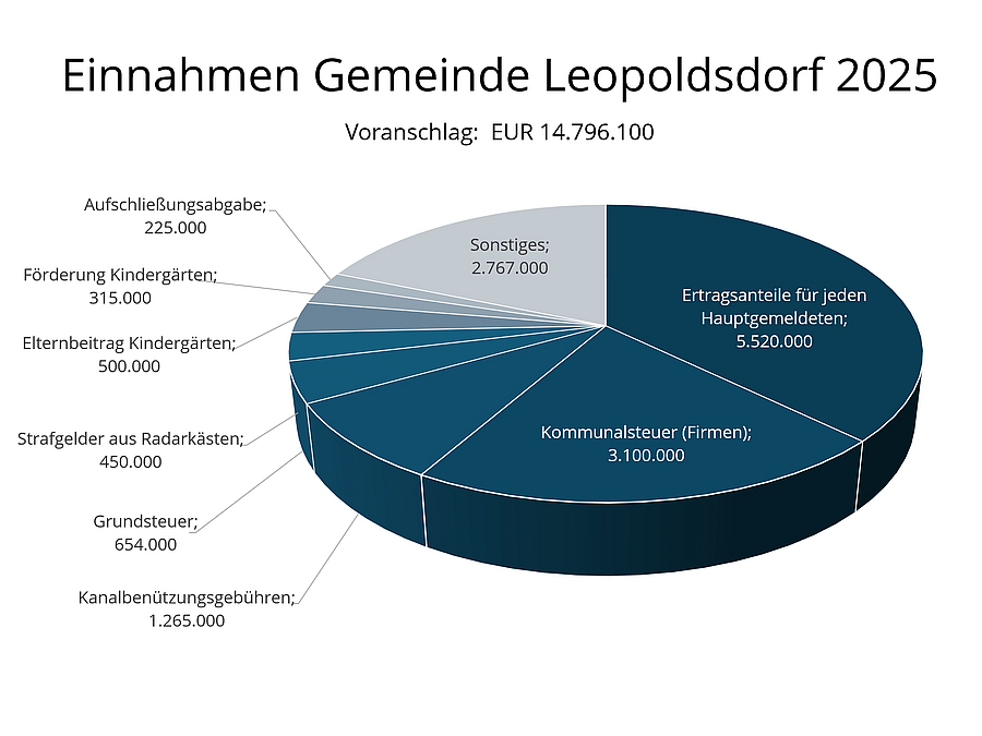Einnahmen 2025